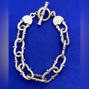 Sterling Silver Konstantino Toggle Bracelet